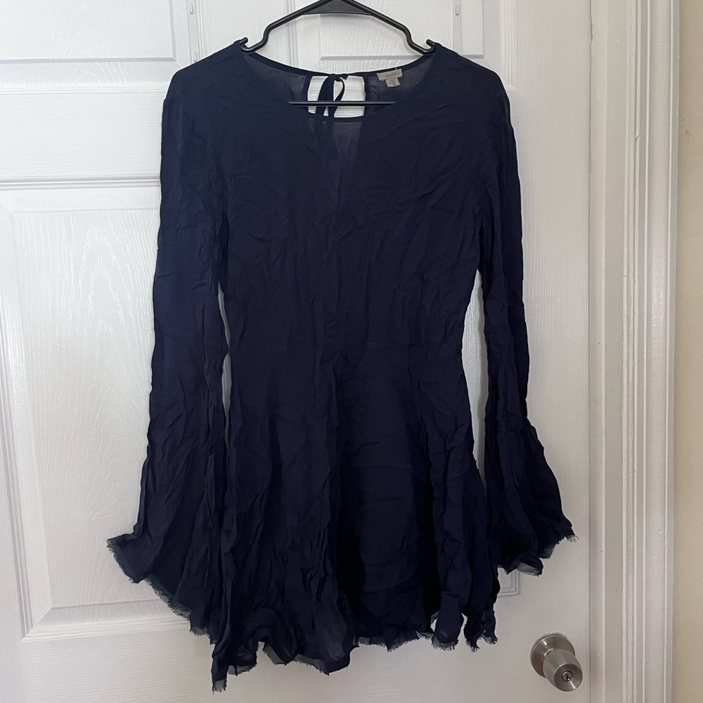 Navy dress (2) - Ecoté.